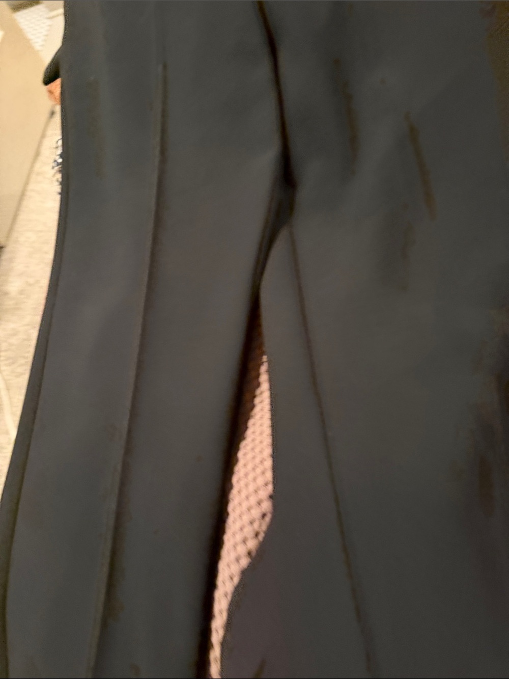 SAINT JOHN CAVIAR Women’s Black Tailored Dress Pants